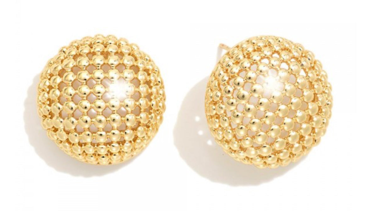 Hey, Buttons Earrings