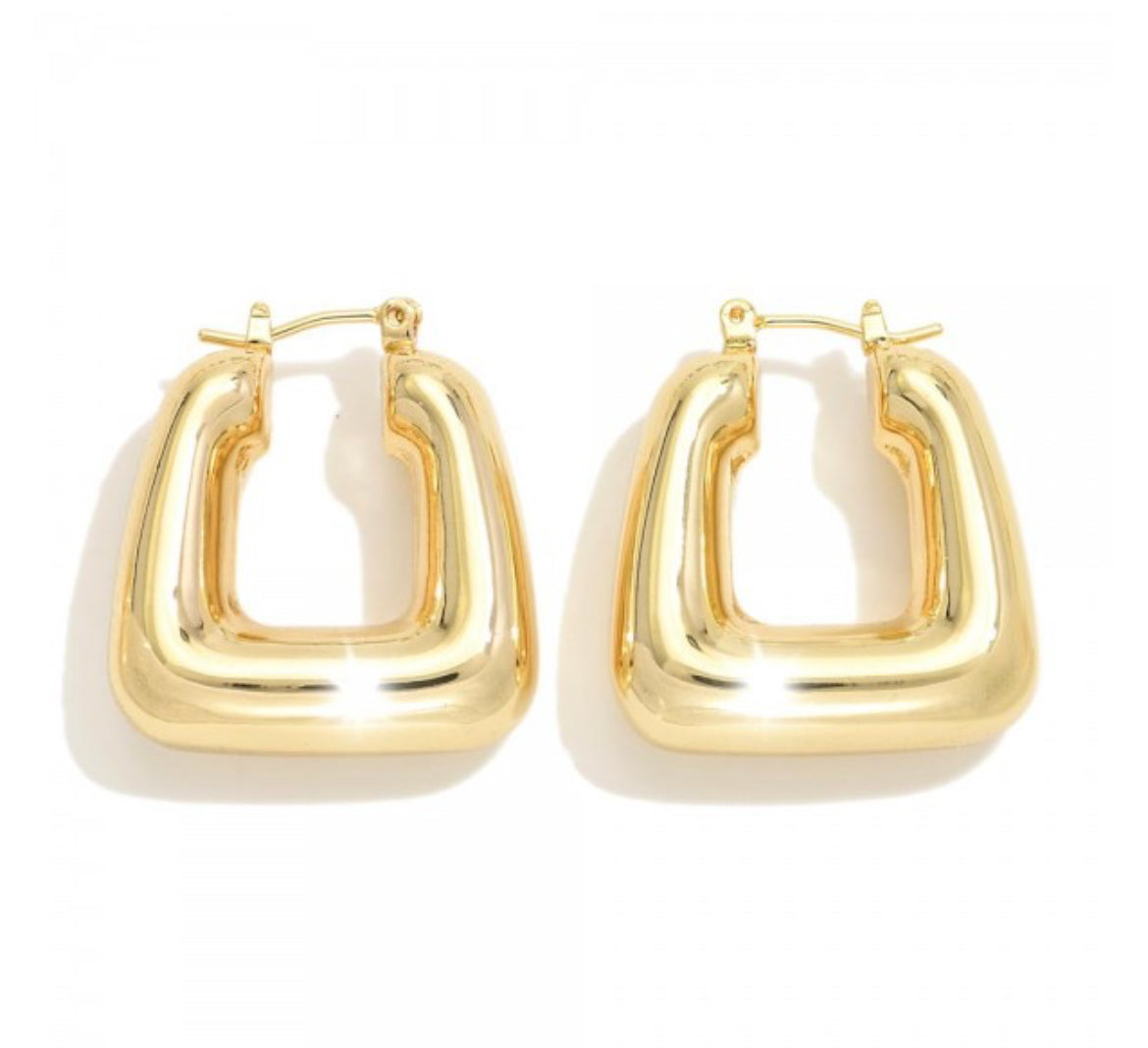 Avani Square Hoop Earrings