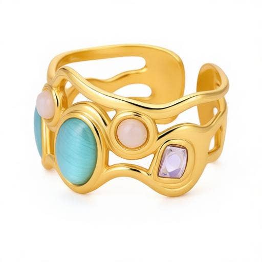 Brittany Multi Stone Ring