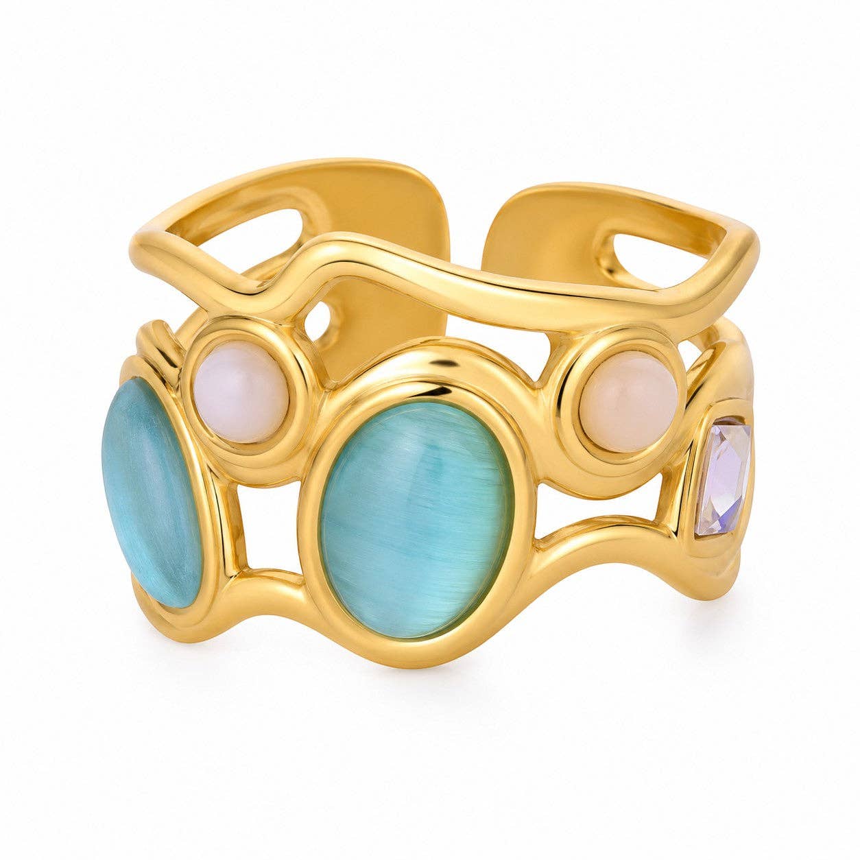 Brittany Multi Stone Ring