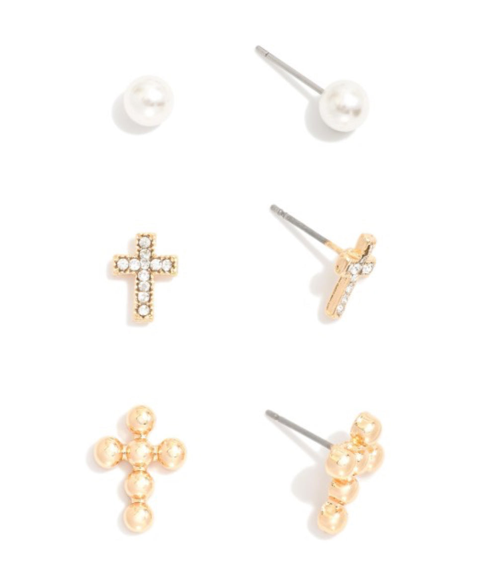Triple Earring Set