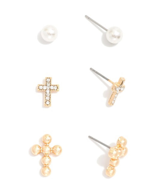 Triple Earring Set
