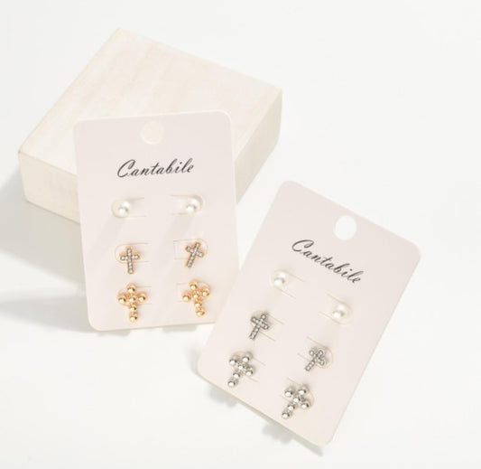 Triple Earring Set