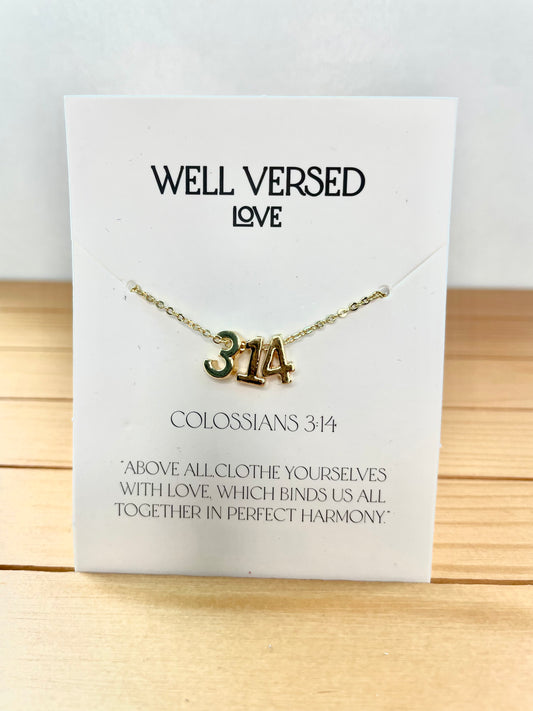 Well Versed Necklace