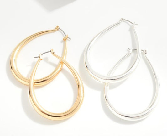 Crystal Hoops