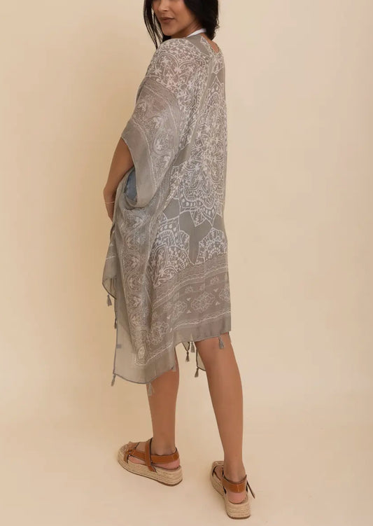 Mandala Tassel Kimono