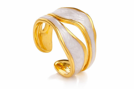 Bella 18k Stainless Steel Ring